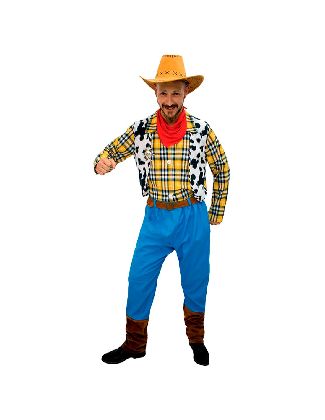 Disfraz Woody Toy Story Con Sombrero Adulto