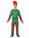 Disfraz elfo navideño para hombre