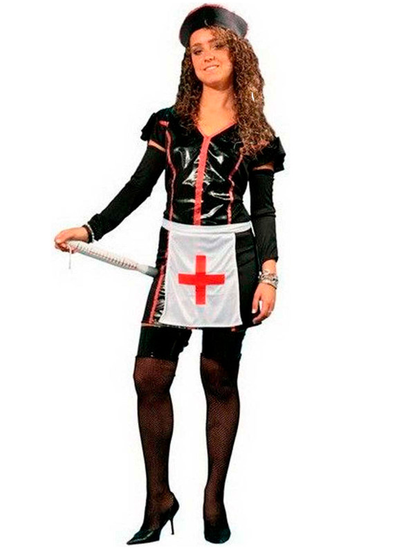 Pobreza extrema si puedes Establecer Disfraz de enfermera malvada - Comprar en Tienda Disfraces Bacanal