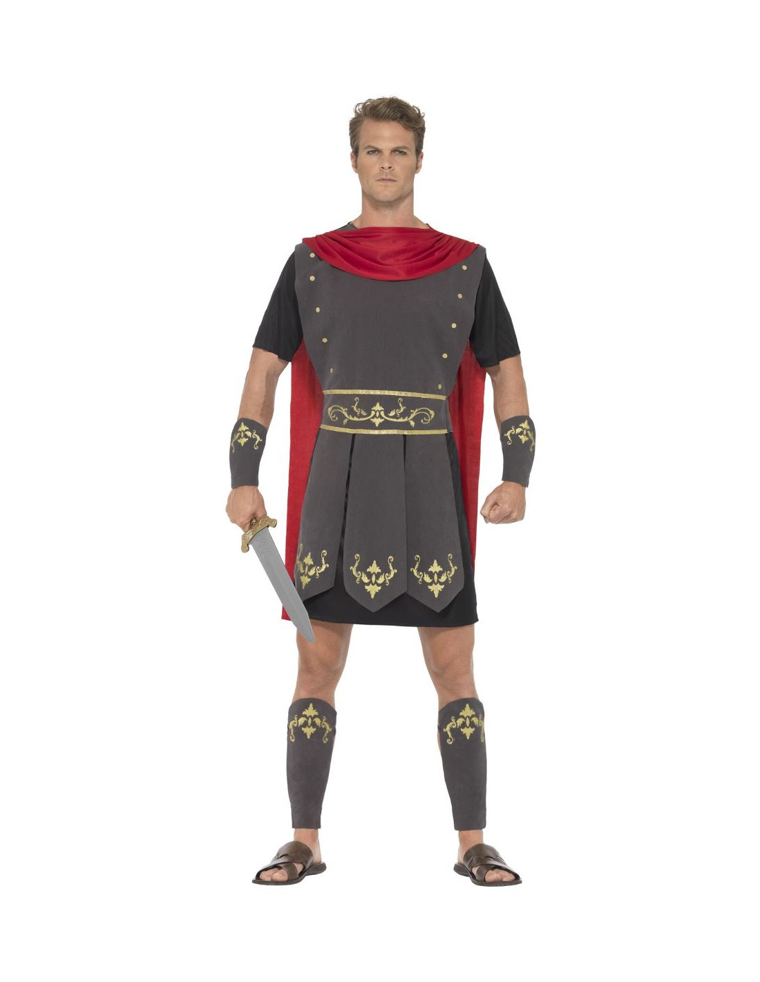 junio Cósmico dramático Disfraz gladiador romano con capa - Compra Disfraces Bacanal