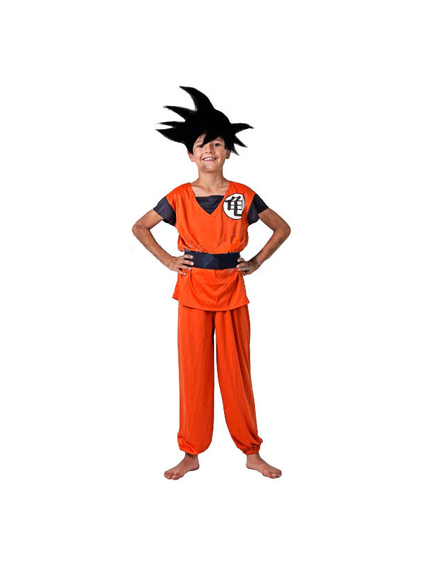 Tumba ducha raíz Disfraz Goku infantil - Envíos 24h | Disfraces Bacanal