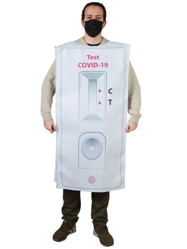 Disfraz de Test PCR coronavirus