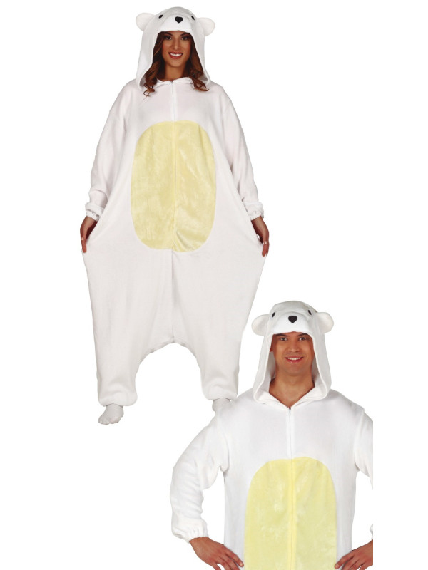Disfraz Kigurumi oso polar para adulto