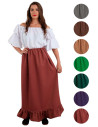 falda medieval colores
