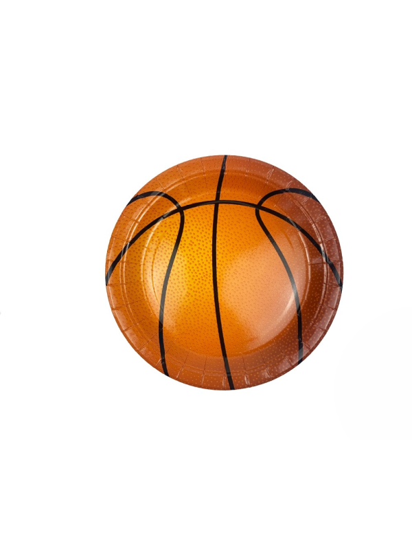 Platos balón baloncesto