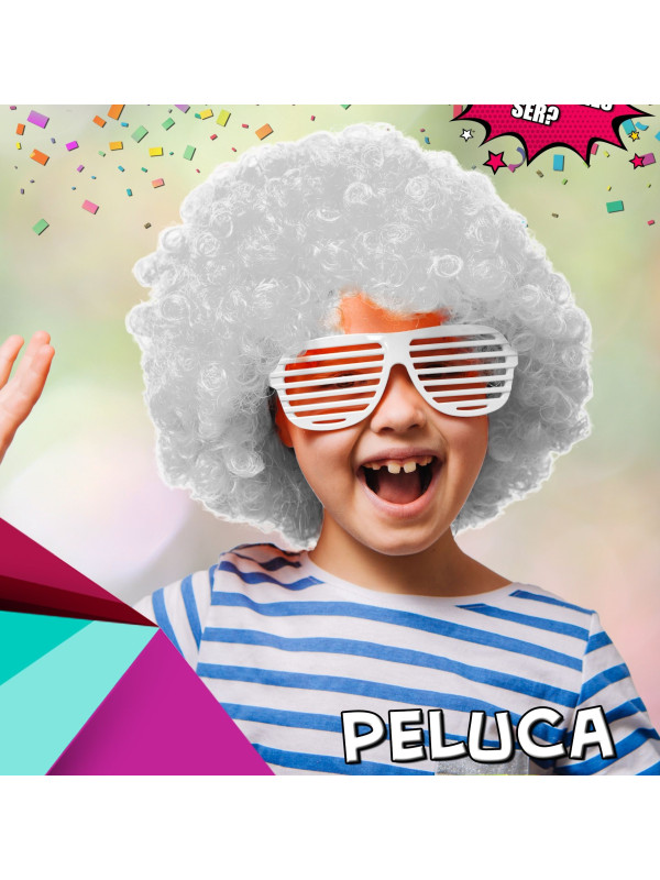 Peluca payaso infantil