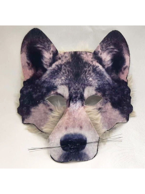 Máscara lobo infantil - Envío en 24h