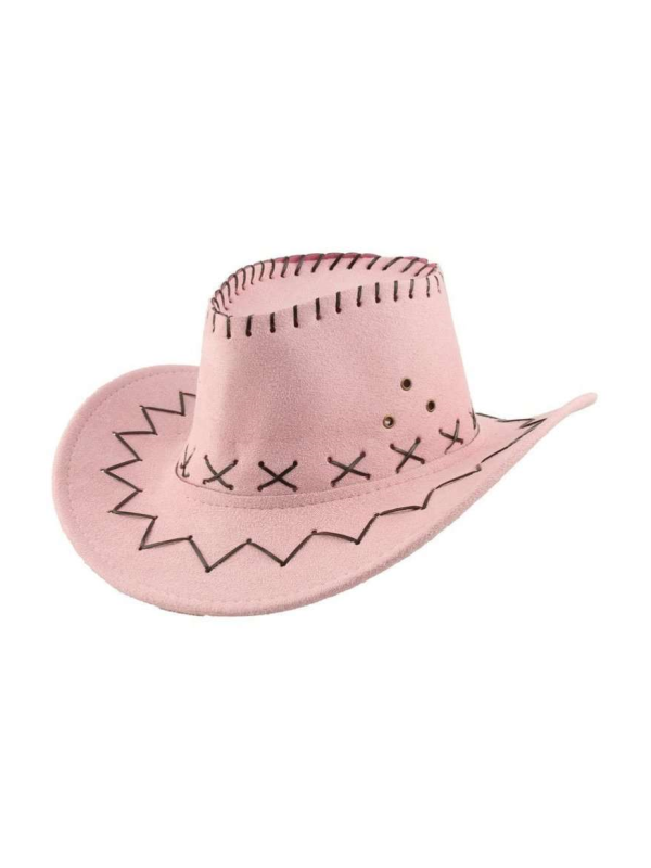Sombrero vaquero rosa