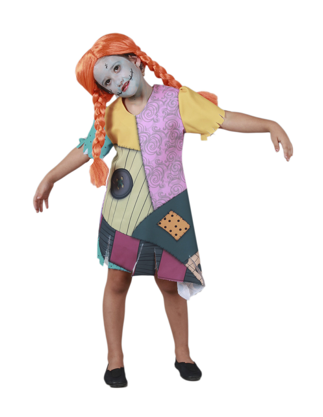 Publicidad Mil millones Decremento Disfraz de Sally muñeca trapo infantil - Envío 24h|Disfraces Bacanal