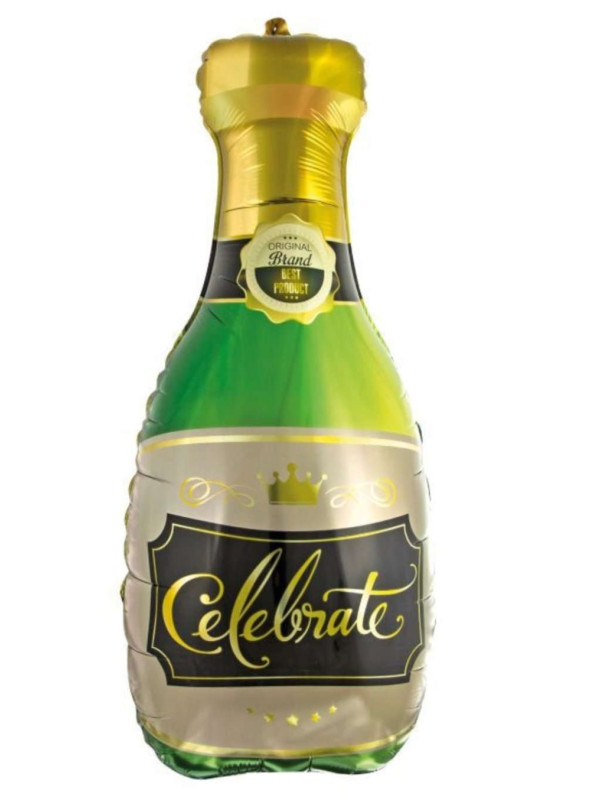 Globo botella de champagne