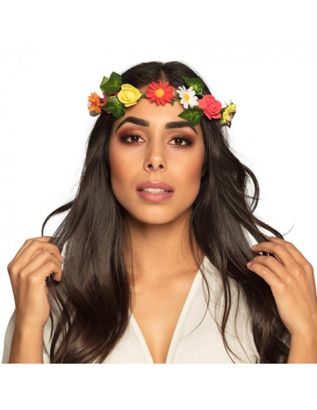 Diadema Flores Rosa y negra con Calveras barato – Tienda online de Diadema  Flores con Calveras