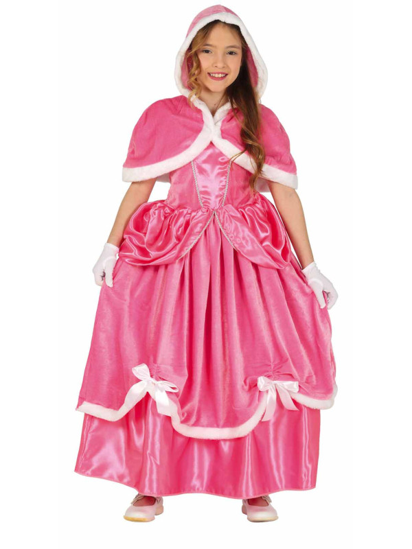 Disfraz princesa rosa para niña
