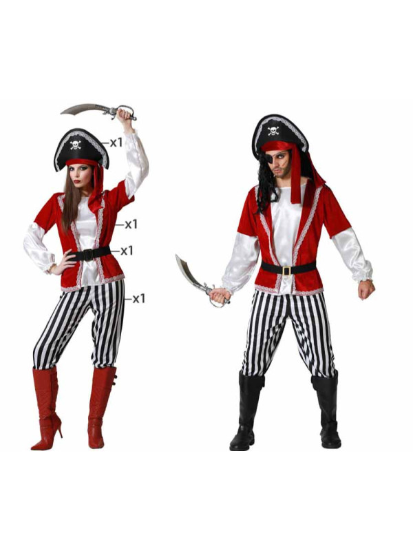 Disfraz pirata mujer - Envío en 24h