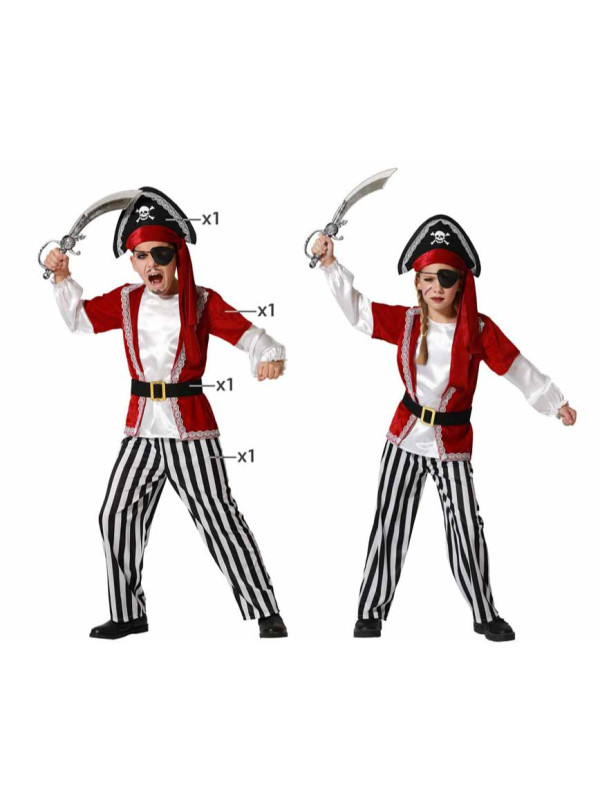 Disfraz pirata corsario infantil