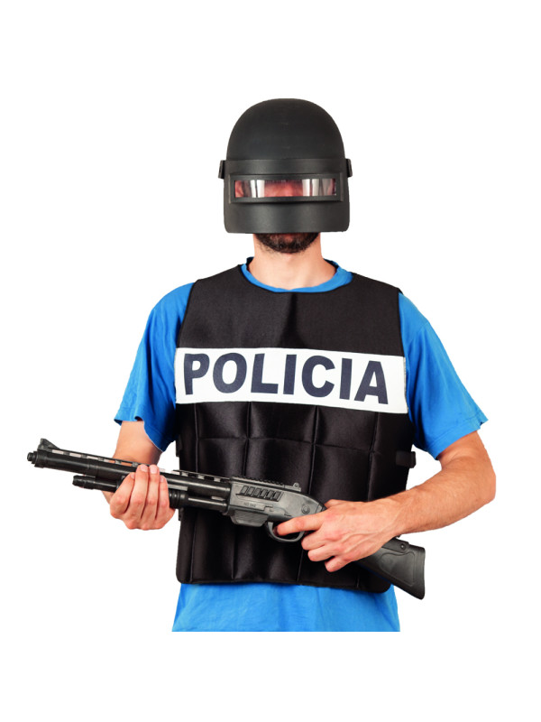 Chaleco policía antibalas adulto