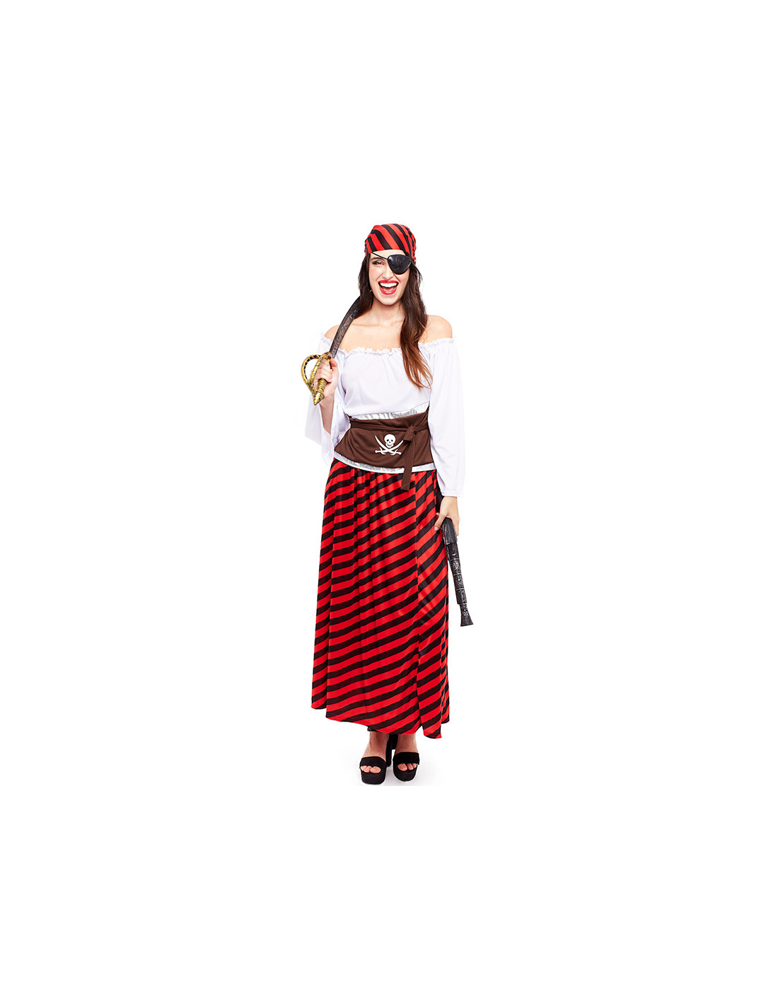 Espada pirata doble mango - Comprar en Tienda Disfraces Bacanal