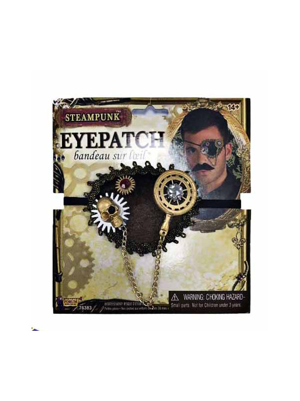 Parche ojo steampunk