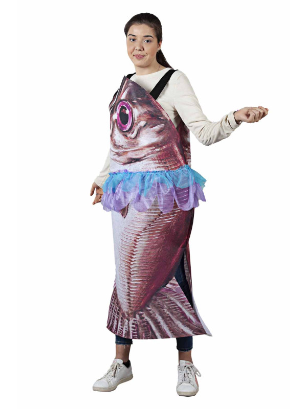 Disfraz pez Besuguina para mujer