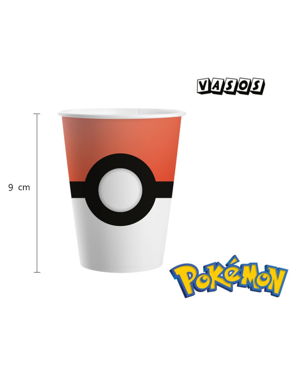 8 Vasos Pokémon