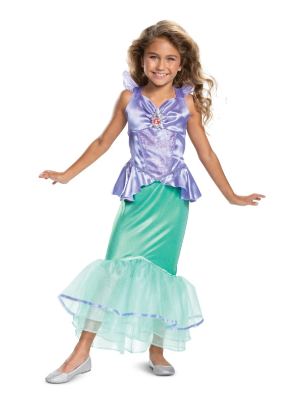 Disfraz Princesa Ariel Deluxe infantil