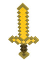 Espada Minecraft oro