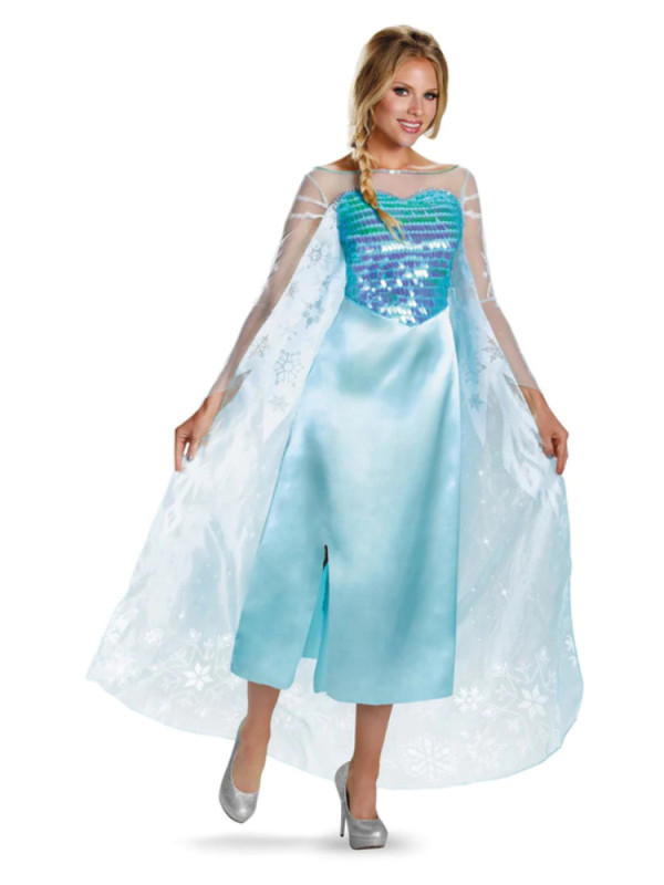 Vestido Elsa Frozen para mujer
