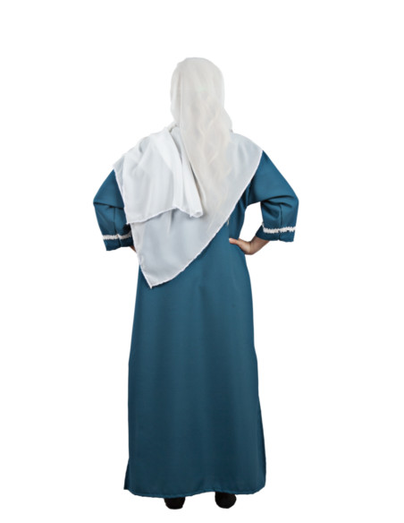 Chilaba árabe. túnica medieval para adulto. Túnica con capucha.