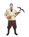 Disfraz cazador medieval para adulto