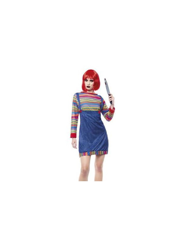Disfraz Chucky para mujer eco