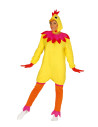 Disfraz gallina amarilla para adulto