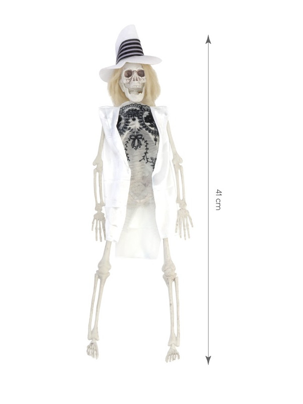 Esqueleto esmoquin blanco