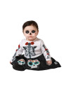 Disfraz esqueleto mejicana bebé