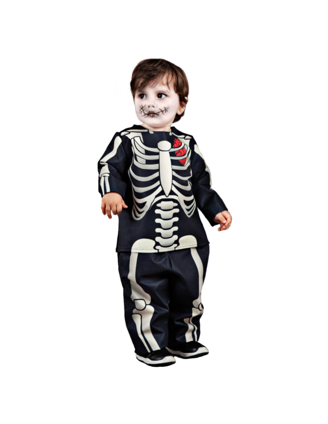 Esqueleto Bebe, Traje de disfraz Para Bebe, Ropa De Halloween Para