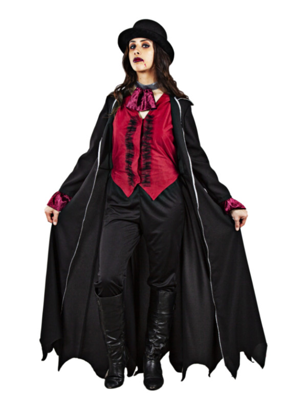 Disfraz vampiresa gótica para mujer