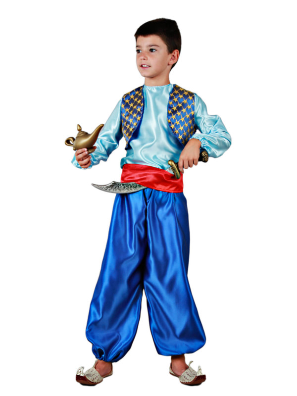 Disfraz de Aladín, (árabe rojo) para niño