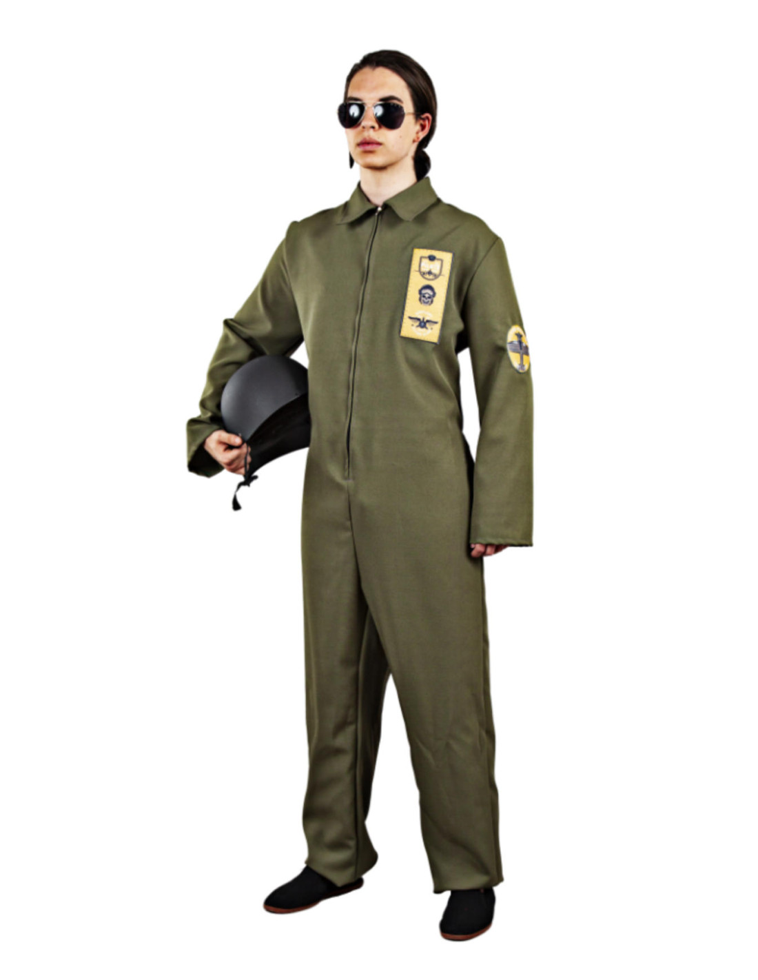 Disfraz Piloto de caza para adulto - Envío 24h