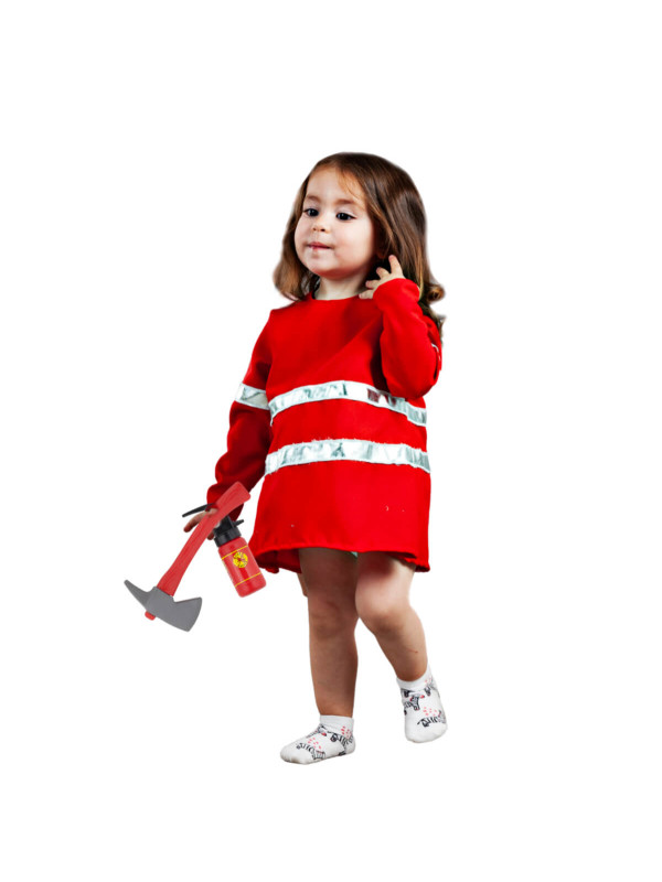 Disfraz bombera para bebé