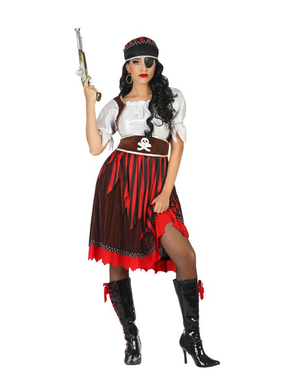 Disfraz pirata para mujer