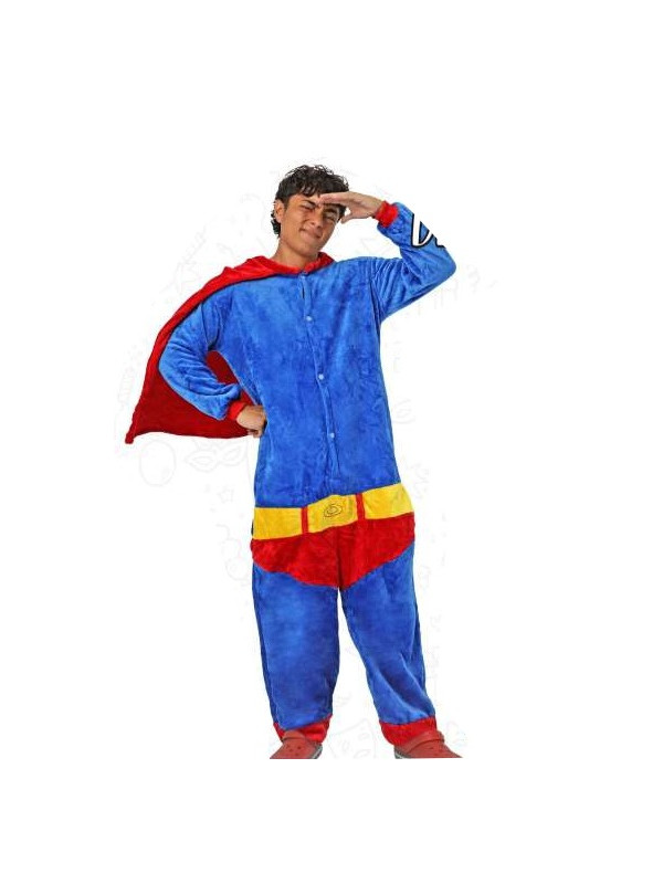 Kigurumi pijama Superman adulto
