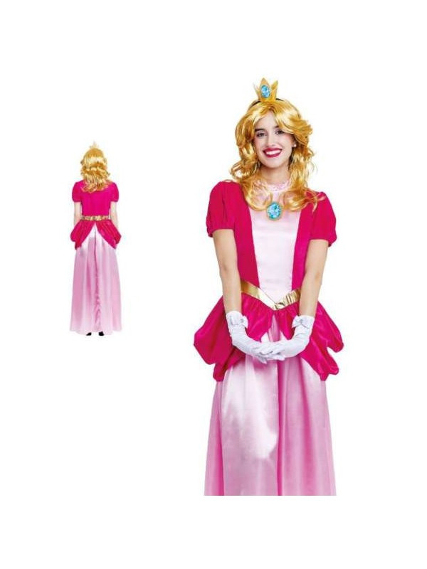Disguise Disfraz de princesa de Disney para mujer, color blanco nieve,  Amarillo