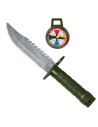 Cuchillo militar con brújula