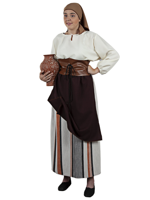Disfraz aguadora medieval para mujer