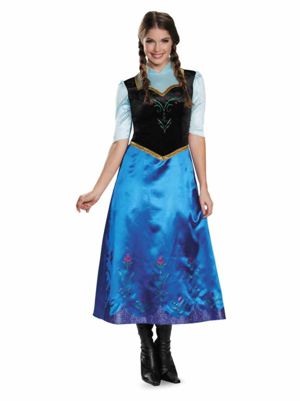 Disfraz vestido Anna Frozen para mujer