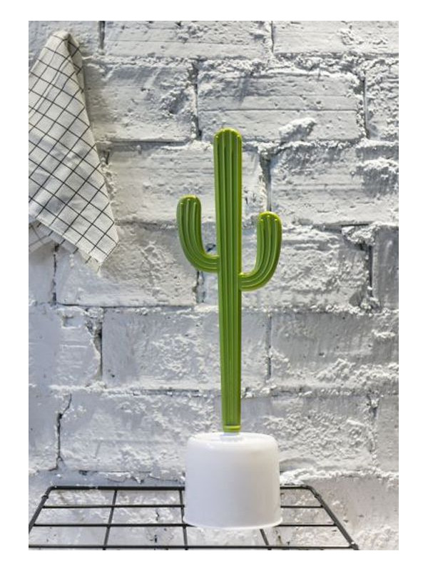 Escobilla Baño cactus