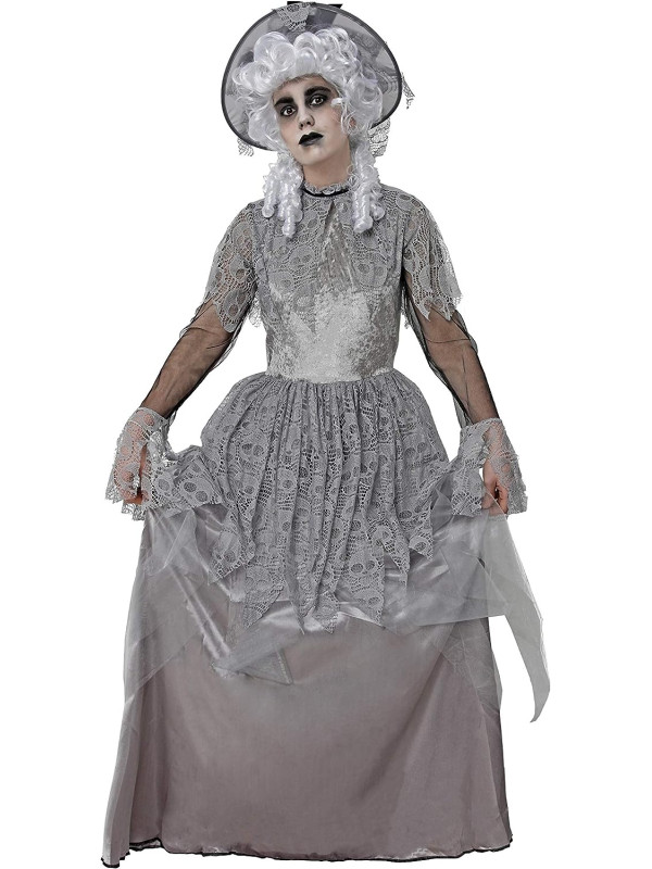 Disfraz mujer victoriana zombie