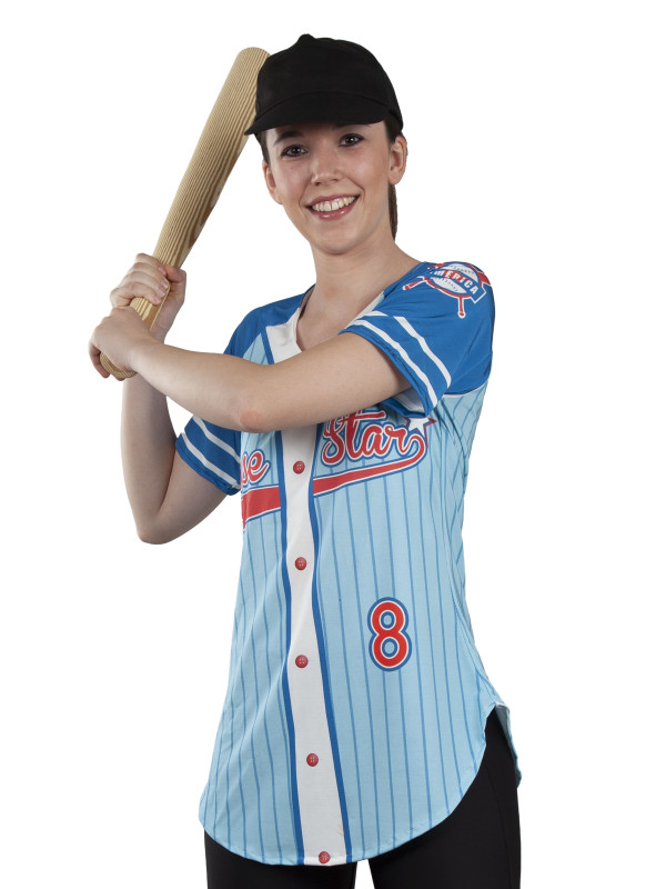 Camiseta béisbol mujer