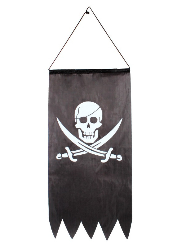 Bandera pirata colgante