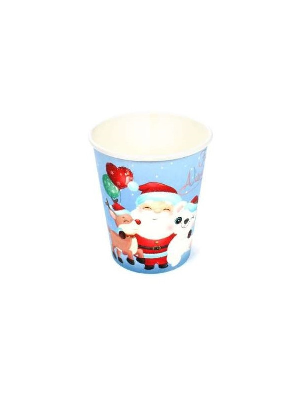 Vasos desechables para Navidad